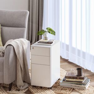 caisson mobile de rangement avec verrou flexispot