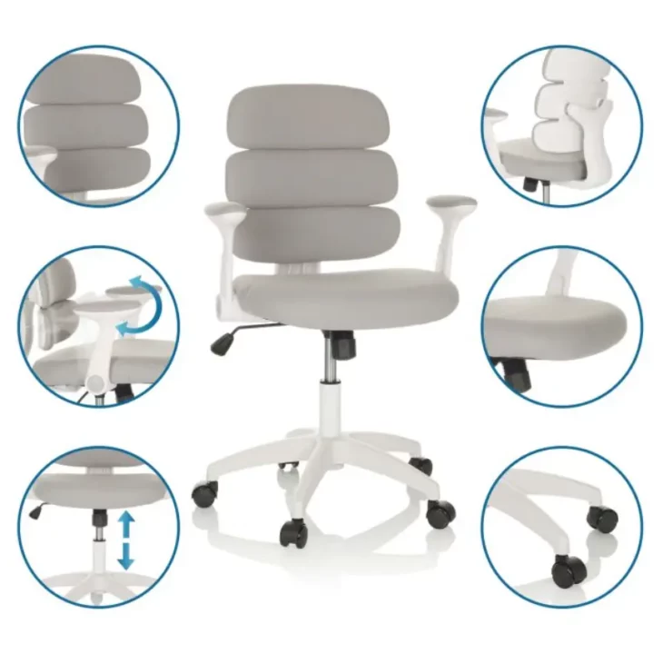 Fonctionnalités chaise ergonomique pour enfant hjh office kid ergolino W