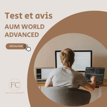Aum World Advanced Go : notre avis sur ce bureau électrique ergonomique