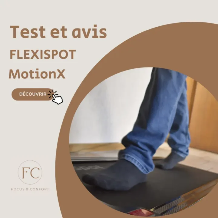 Test Flexispot MotionX : le meilleur tapis de marche sous bureau ?